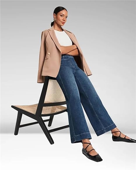 Penelope™ - Jeans gamba ampia