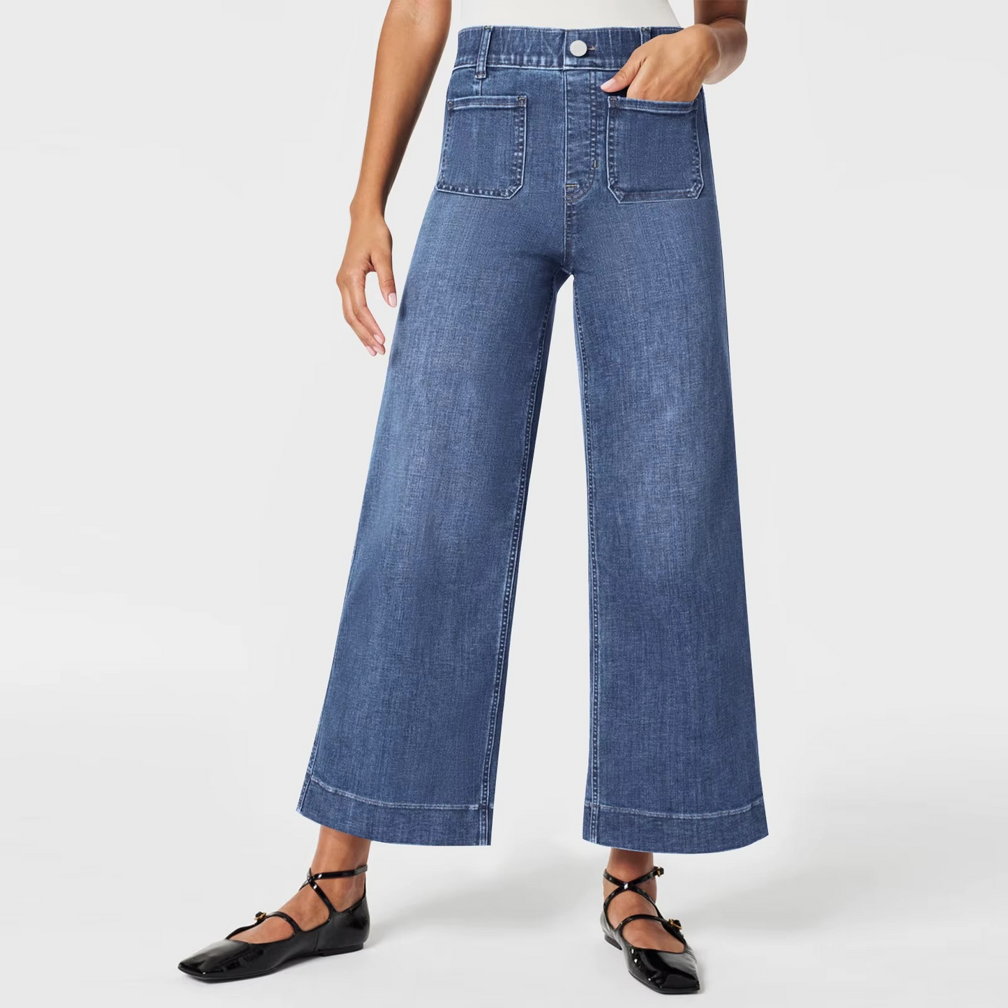 Penelope™ - Jeans gamba ampia